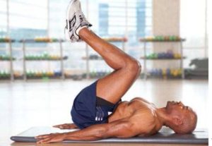 Reverse Crunches for six pack abs
