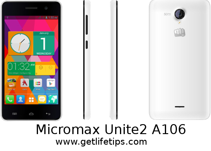 Mircomax Unite2 A106 Android smart phone