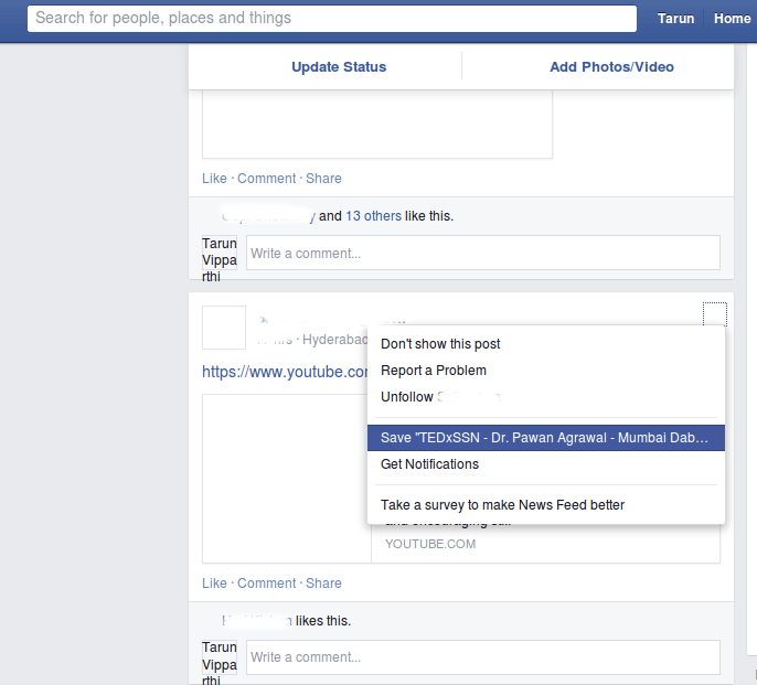 How Facebook Save Works